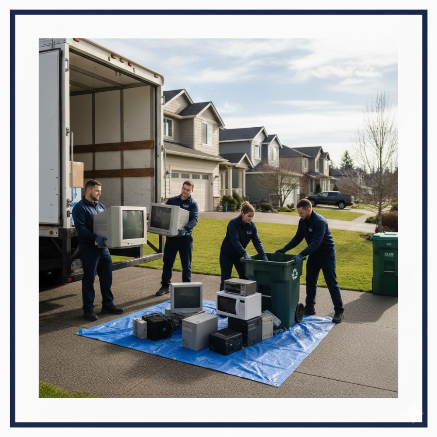 Home 3 Electronics recycling service in Beaverton Oregon