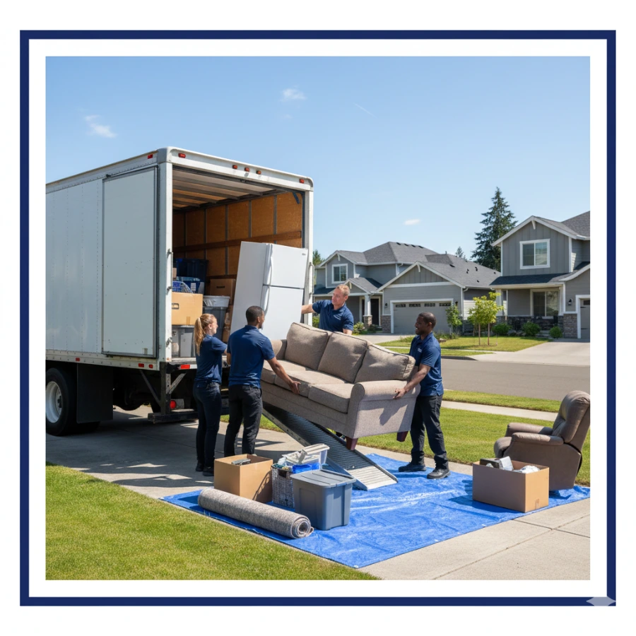 Home 6 Furniture and appliance removal in Beaverton Oregon
